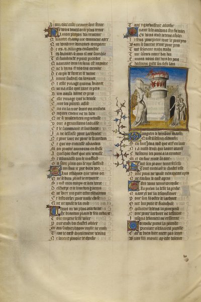 Venus Lights the Tower on Fire while Danger, Fear, and Shame Flee by Unbekannt Unbekannt